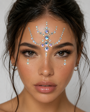 Load image into Gallery viewer, Hot Wife Charms Glow-in-the-Dark Jeweled Temporary Face Sticker