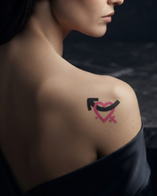 Load image into Gallery viewer, Hot Wife Charms Hotwife/Cuckold Temporary Tattoo Set