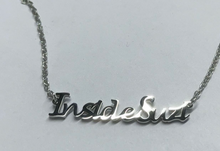 Load image into Gallery viewer, Hot Wife Charms "InsideSuzi" Necklace - Stainless Steel Silver