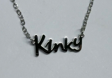 Kinky Necklace, Stainless Steel Silver