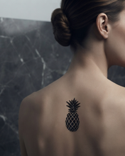 Load image into Gallery viewer, Hot Wife Charms Pineapple Temporary Tattoo