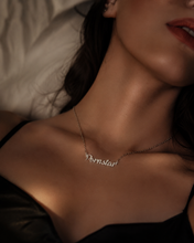 Load image into Gallery viewer, Hot Wife Charms "Pornstar" Necklace - Stainless Steel Silver/Gold Finish