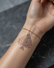 Load image into Gallery viewer, Hot Wife Charms Card Suits Pattern Spade Temporary Tattoo (5-in-1 Pack)
