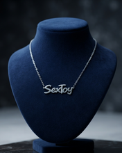Load image into Gallery viewer, Hot Wife Charms "SexToy" Necklace - Stainless Steel Silver