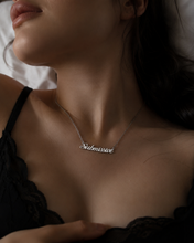 Load image into Gallery viewer, Hot Wife Charms "Submissive" Necklace - Stainless Steel Silver/Gold Finish