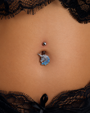 Load image into Gallery viewer, Hot Wife Charms Unicorn Glitter Navel Belly Button Ring