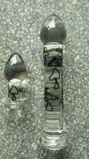 Queen of Spades Glass Butt Plug HWC LLC Queen of Spades Glass Butt Plug HWC LLC
