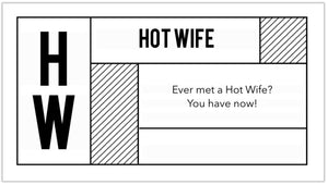 Hotwife Introduction Cards