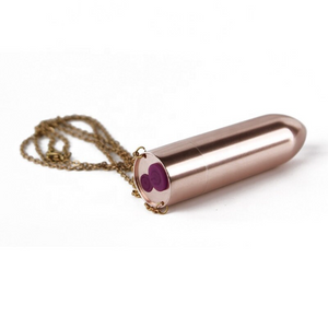 Vibrator Bullet Necklace - USB - HWC LLC