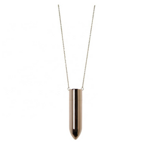 Vibrator Bullet Necklace - USB - HWC LLC