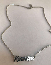 Load image into Gallery viewer, HotWife Necklace or Anklet, Stainless Steel with Mirror Finish Silver Color