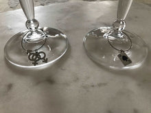 Load image into Gallery viewer, Lifestyle Wine Glass Charms, perfect for your fun event or a gag gift!