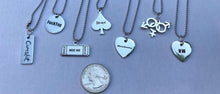 Load image into Gallery viewer, Hall Pass -   Charm Necklace or Anklet  or Naval Ring- Stainless Steel