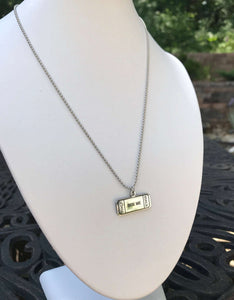 Ride Me ticket -   Charm Necklace or Anklet for Women in Stainless Steel