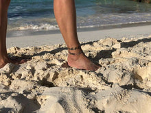 Load image into Gallery viewer, Slut Anklet in Stainless Steel with gift bag included