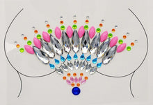 Load image into Gallery viewer, Jeweled Temporary Breast Sticker