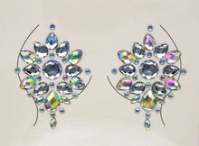 Load image into Gallery viewer, Jeweled Temporary Breast Pasties Sticker