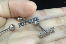 Load image into Gallery viewer, Slut Tongue Ring - Surgical Stainless Steel