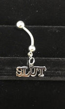 Load image into Gallery viewer, Slut Navel Belly Button Ring - HWC LLC