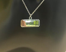 Load image into Gallery viewer, Ride Me ticket -   Charm Necklace or Anklet for Women in Stainless Steel