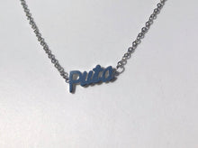 Load image into Gallery viewer, PUTA Necklace or Anklet, Stainless Steel with mirror finish silver color