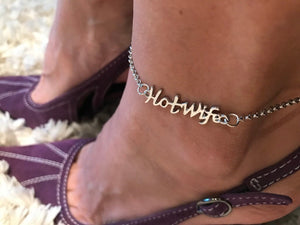 HotWife Anklet in Stainless Steel with gift bag included - HWC LLC