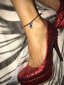 Queen of Spades  Anklet