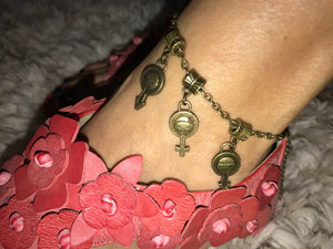 MFM or MMF Anklet or Necklace