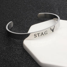 Load image into Gallery viewer, Vixen and Stag matching bracelets