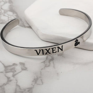 Vixen and Stag matching bracelets