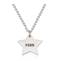 Load image into Gallery viewer, Porn Star -   Charm Necklace or Anklet - Stainless Steel