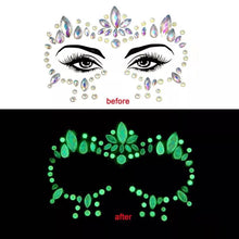 Load image into Gallery viewer, Jeweled Temporary Face Sticker - Luminous
