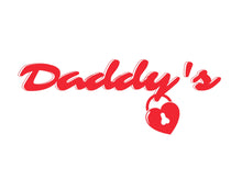 Load image into Gallery viewer, Daddys  -  Temporary Tattoo