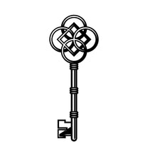 Load image into Gallery viewer, Key Temporary Tattoo - HWC LLC