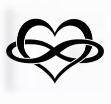 Load image into Gallery viewer, Infinity Heart Temporary Tattoo - HWC LLC