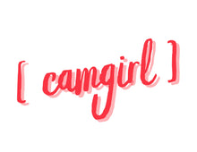 Load image into Gallery viewer, Camgirl Temporary Tattoo - HWC LLC