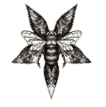 Load image into Gallery viewer, Bee Temporary Tattoo - HWC LLC