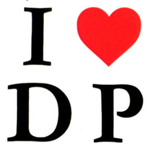 Load image into Gallery viewer, 2 I heart DP Temporary Tattoo