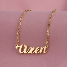 Load image into Gallery viewer, Vixen Necklace, Stainless Steel Silver or Gold Finish