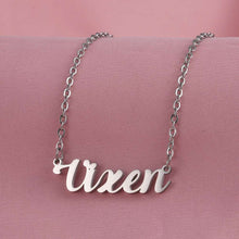 Load image into Gallery viewer, Vixen Necklace, Stainless Steel Silver or Gold Finish
